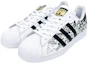 Shop 【訂製球鞋】adidas originals Superstar 貝殼頭 萬聖怪獸 低筒 板鞋 男女款 黑色