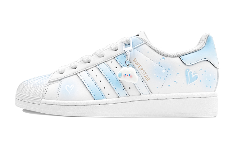 [Custom Shoes] adidas Superstar 'Icy Heart Gradation' 圖 2