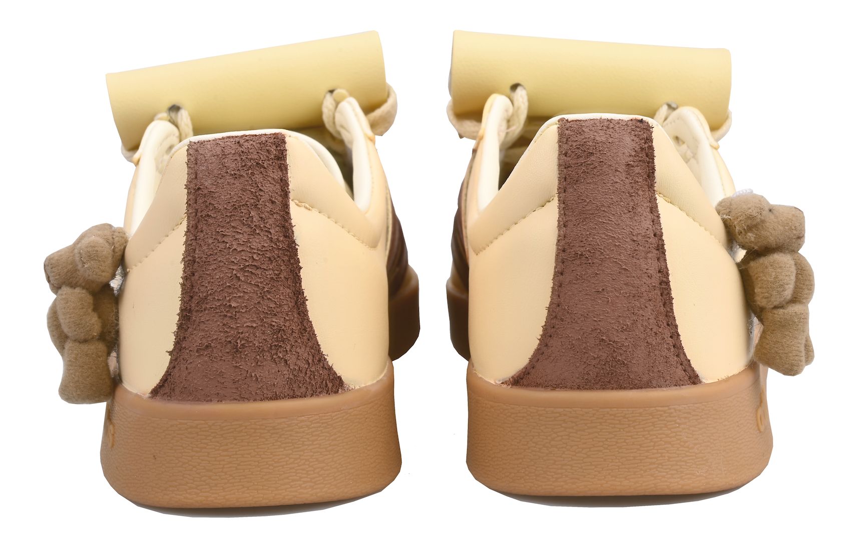 [Custom Shoes] adidas Vl Courtic 'Caramel Teddy Bear' 圖 5
