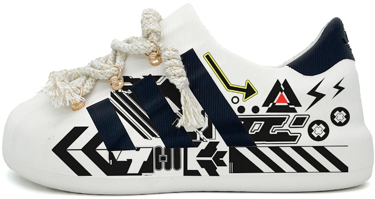 아디다스 x 아디폼 슈퍼스타 '블랙 화이트 에너지 사이버' (커스텀) HQ8750-450474 Buy 아디다스 x 아디폼 슈퍼스타 '블랙 화이트 에너지 사이버' (커스텀) HQ8750-450474