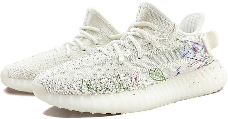 아디다스 이지 부스트 350 '올웨이즈 오리지널 화이트' HQ6316(Team40-涂鸦信封S-BOX) Lookbook 아디다스 이지 부스트 350 '올웨이즈 오리지널 화이트' HQ6316(Team40-涂鸦信封S-BOX)