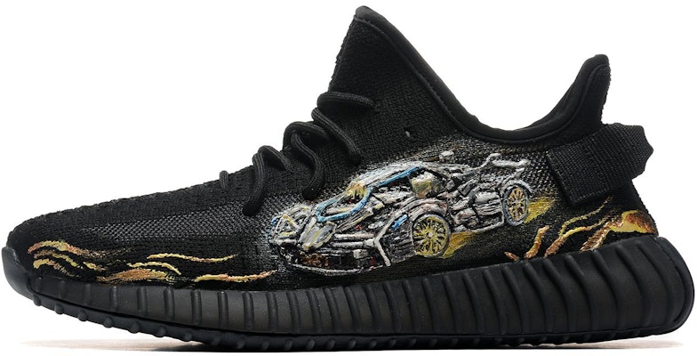 【定制鞋款】阿迪达斯Yeezy Boost 350‘黑色快感’ HQ4540(Team54-3D赛车) Order 【定制鞋款】阿迪达斯Yeezy Boost 350‘黑色快感’ HQ4540(Team54-3D赛车)