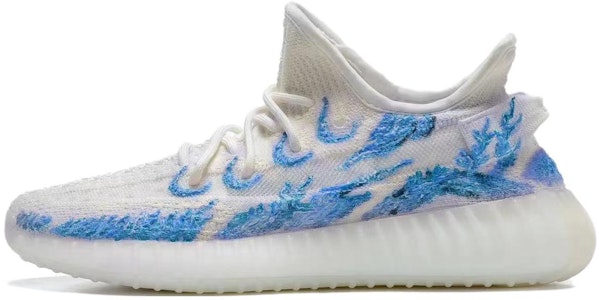 【定制球鞋】 adidas originals Yeezy boost 350 3D火力全開 防滑耐磨 低筒 運動休閒鞋 男女同款 藍白 Buy 【定制球鞋】 adidas originals Yeezy boost 350 3D火力全開 防滑耐磨 低筒 運動休閒鞋 男女同款 藍白