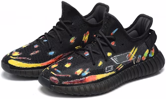 カスタム yeezy boost 350 V2 黒騎士 HQ4540(Team54-夜光虹彩) Lookbook カスタム yeezy boost 350 V2 黒騎士 HQ4540(Team54-夜光虹彩)