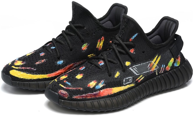 커스텀 아디다스 이지 350 V2 '블랙 나이트' HQ4540(Team54-夜光虹彩) Lookbook 커스텀 아디다스 이지 350 V2 '블랙 나이트' HQ4540(Team54-夜光虹彩)