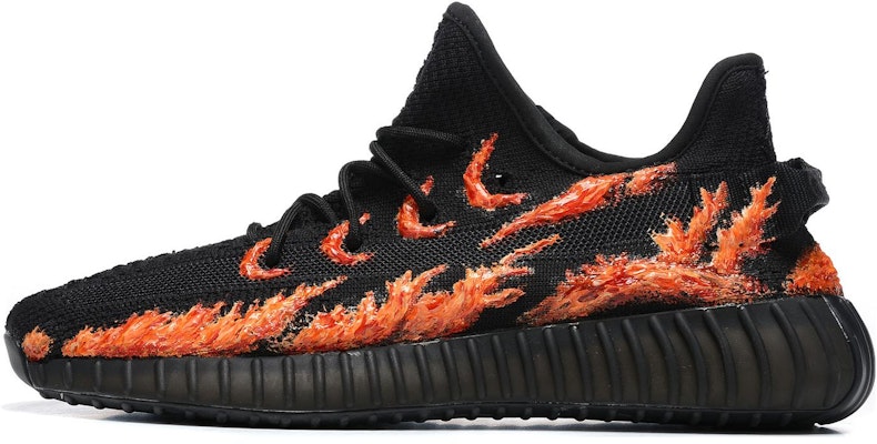 커스텀 아디다스 이지 부스트 350 V2 '블랙 사무라이 3D 플레임' HQ4540(Team54-3D火焰橙红) Buy 커스텀 아디다스 이지 부스트 350 V2 '블랙 사무라이 3D 플레임' HQ4540(Team54-3D火焰橙红)