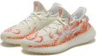 Lookbook 【客製化球鞋】adidas originals Yeezy Boost 350 V2 bone 3D 火力全開 低幫 運動休閒鞋 男女同款 白紅