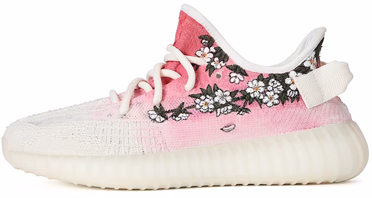 【客製化球鞋】adidas originals Yeezy Boost 350 V2 冰淇淋 盛開的白櫻花 甜美少女 減震防滑耐磨 低筒 生活休閒鞋 男女同款 白粉 Order 【客製化球鞋】adidas originals Yeezy Boost 350 V2 冰淇淋 盛開的白櫻花 甜美少女 減震防滑耐磨 低筒 生活休閒鞋 男女同款 白粉