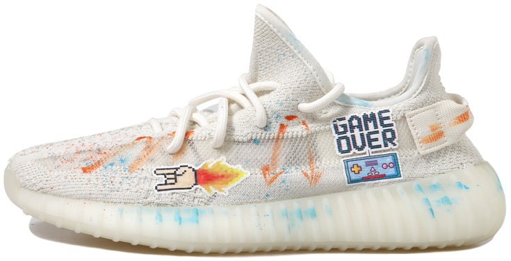 custom-shoes-adidas-yeezy-boost-350-v2-cream-orange