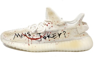 【定制球鞋】adidas originals Yeezy Boost 350 V2 編織 OKHR 低幫 運動休閒鞋 米紅黑 Buy 【定制球鞋】adidas originals Yeezy Boost 350 V2 編織 OKHR 低幫 運動休閒鞋 米紅黑