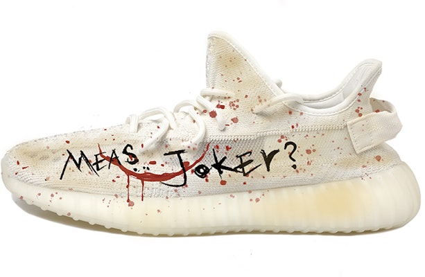 【定制球鞋】adidas originals Yeezy Boost 350 V2 編織 OKHR 低幫 運動休閒鞋 米紅黑 Buy 【定制球鞋】adidas originals Yeezy Boost 350 V2 編織 OKHR 低幫 運動休閒鞋 米紅黑