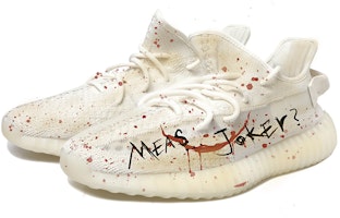 【定制球鞋】adidas originals Yeezy Boost 350 V2 編織 OKHR 低幫 運動休閒鞋 米紅黑 Lookbook 【定制球鞋】adidas originals Yeezy Boost 350 V2 編織 OKHR 低幫 運動休閒鞋 米紅黑