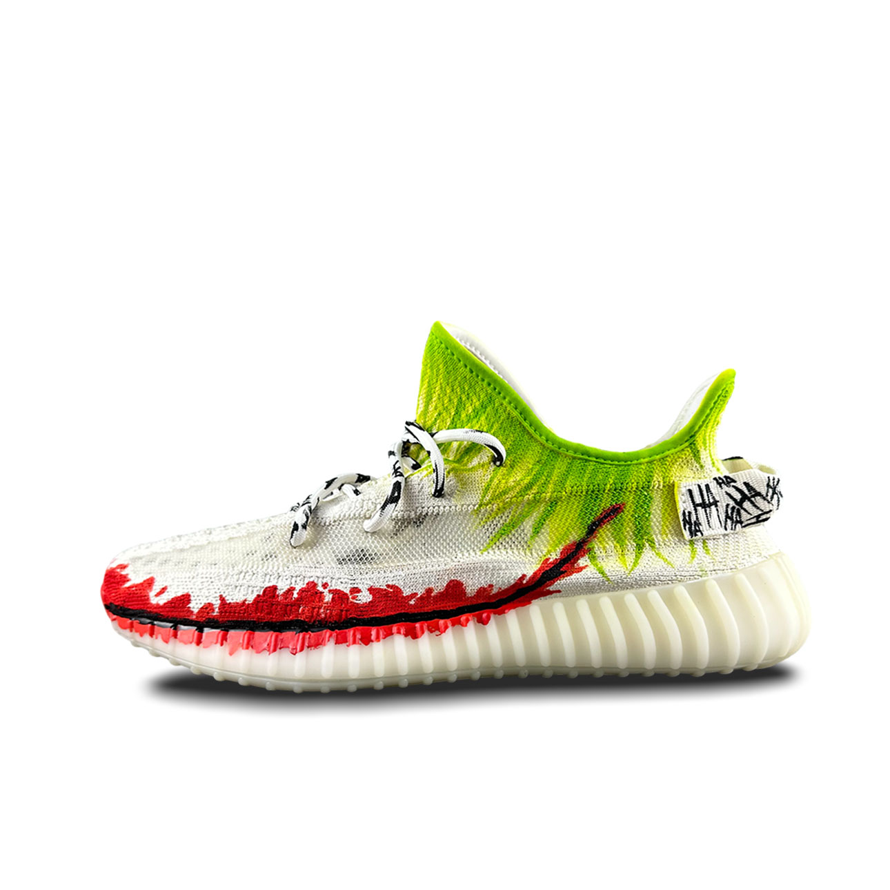 Buy [Custom Shoes] adidas Yeezy Boost 350 V2 'Halloween Clown Graffiti'