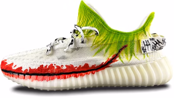 Buy Custom Shoes adidas Yeezy Boost 350 V2 Halloween Clown Graffiti Novelship