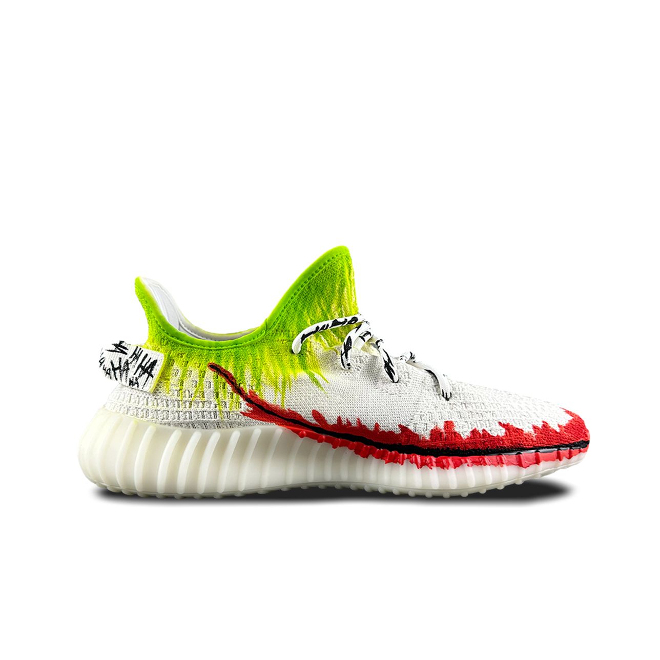 Order [Custom Shoes] adidas Yeezy Boost 350 V2 'Halloween Clown Graffiti'