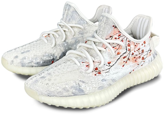 커스텀 아디다스 이지부스트 350 V2 '잉크 플럼 블라썸' HQ6316(Team101-踏雪寻梅) Lookbook 커스텀 아디다스 이지부스트 350 V2 '잉크 플럼 블라썸' HQ6316(Team101-踏雪寻梅)