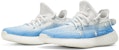 커스텀 아디다스 이지부스트 350 V2 '화이트 블루' HQ6316(TeamI-男女同款冰雪奇缘白蓝)
