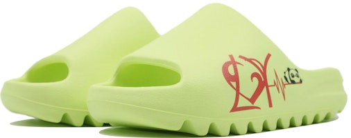 아디다스 이지 슬라이드 '애플그린 판다 코트 아티스트' (커스텀) HQ6447(Team205-心动熊猫) Shop 아디다스 이지 슬라이드 '애플그린 판다 코트 아티스트' (커스텀) HQ6447(Team205-心动熊猫)