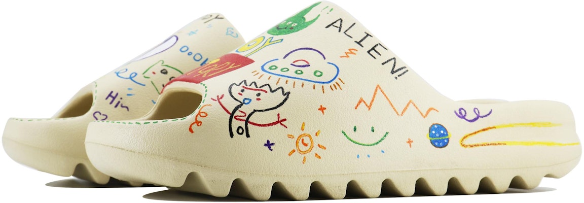 カスタム イージー スライド (ベージュ) FZ5897(Team168-宇宙) Purchase カスタム イージー スライド (ベージュ) FZ5897(Team168-宇宙)