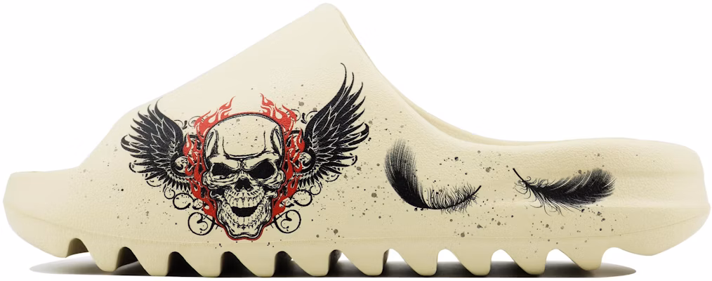 カスタム イージー スライド "骸骨 ダークアート" FZ5897(Team168-骷髅头S-BOX) Order カスタム イージー スライド "骸骨 ダークアート" FZ5897(Team168-骷髅头S-BOX)