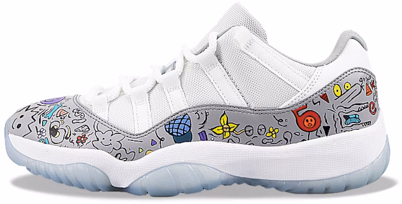 【カスタムシューズ】エアジョーダン11 レトロロー 'グレーセメントグラフィティ' AV2187-140-466771 AV2187-140-466771 Buy 【カスタムシューズ】エアジョーダン11 レトロロー 'グレーセメントグラフィティ' AV2187-140-466771 AV2187-140-466771