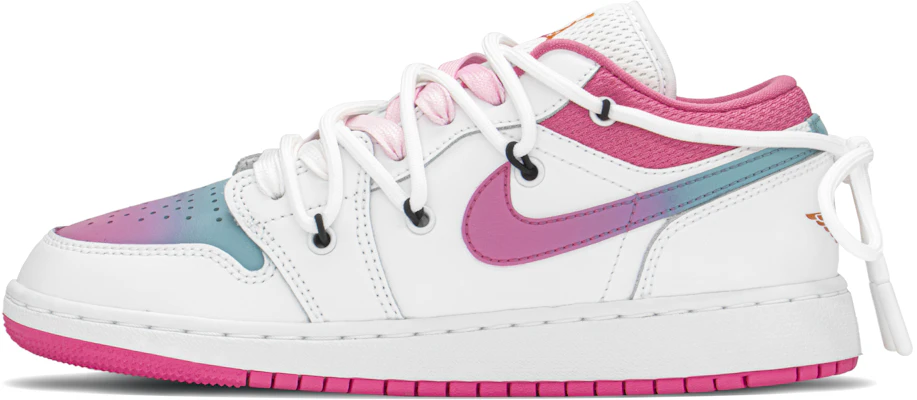 【訂製籃球鞋】 Jordan Air Jordan 1 棉花糖漸變 極簡 高級感 復古籃球鞋 GS 藍粉 Buy 【訂製籃球鞋】 Jordan Air Jordan 1 棉花糖漸變 極簡 高級感 復古籃球鞋 GS 藍粉