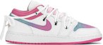 Order 【訂製籃球鞋】 Jordan Air Jordan 1 棉花糖漸變 極簡 高級感 復古籃球鞋 GS 藍粉