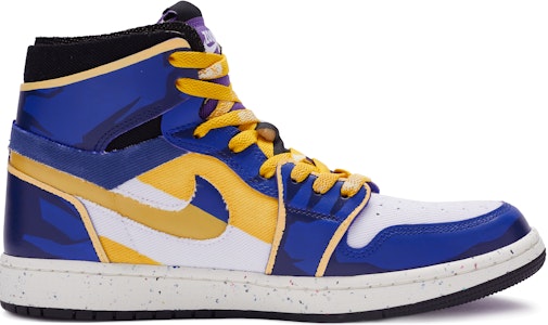 【訂製球鞋】 Jordan Air Jordan 1 BIGNIU 熱血青春主題 刺蝟頭 手繪噴繪 高筒 復古籃球鞋 男款 藍紫金白 Order 【訂製球鞋】 Jordan Air Jordan 1 BIGNIU 熱血青春主題 刺蝟頭 手繪噴繪 高筒 復古籃球鞋 男款 藍紫金白