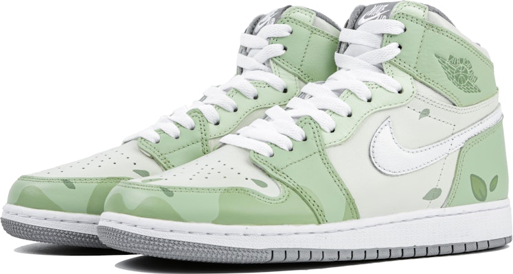 에어 조던 1 '쿨 민트' (커스텀) 575441-037(Team4-女款清凉薄荷) Lookbook 에어 조던 1 '쿨 민트' (커스텀) 575441-037(Team4-女款清凉薄荷)