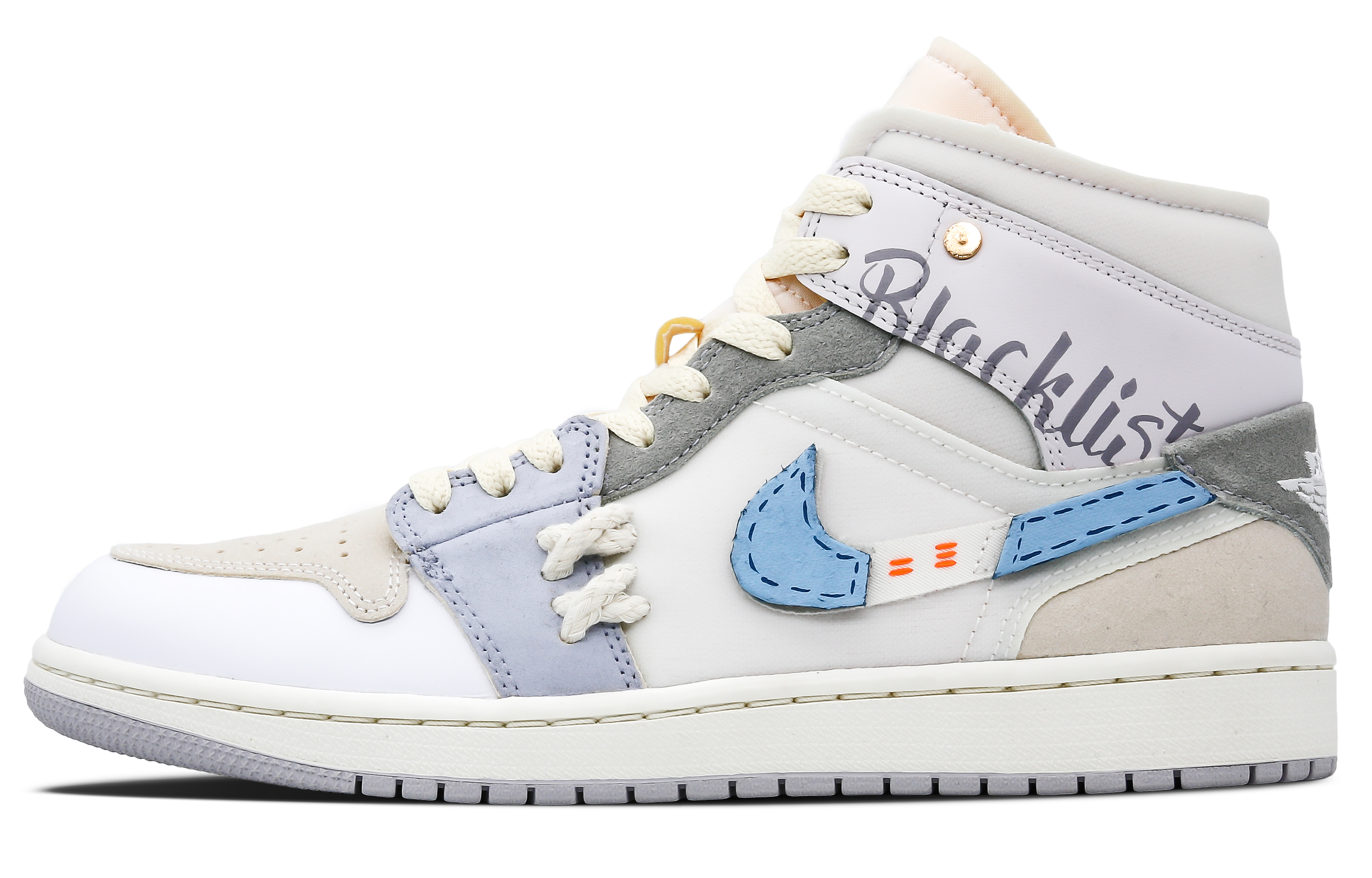Buy [Sneakers Kustom] Air Jordan 1 'Crisis Playground Abu-Biru' DM9652-100(Team28-男款游乐园S-BOX)