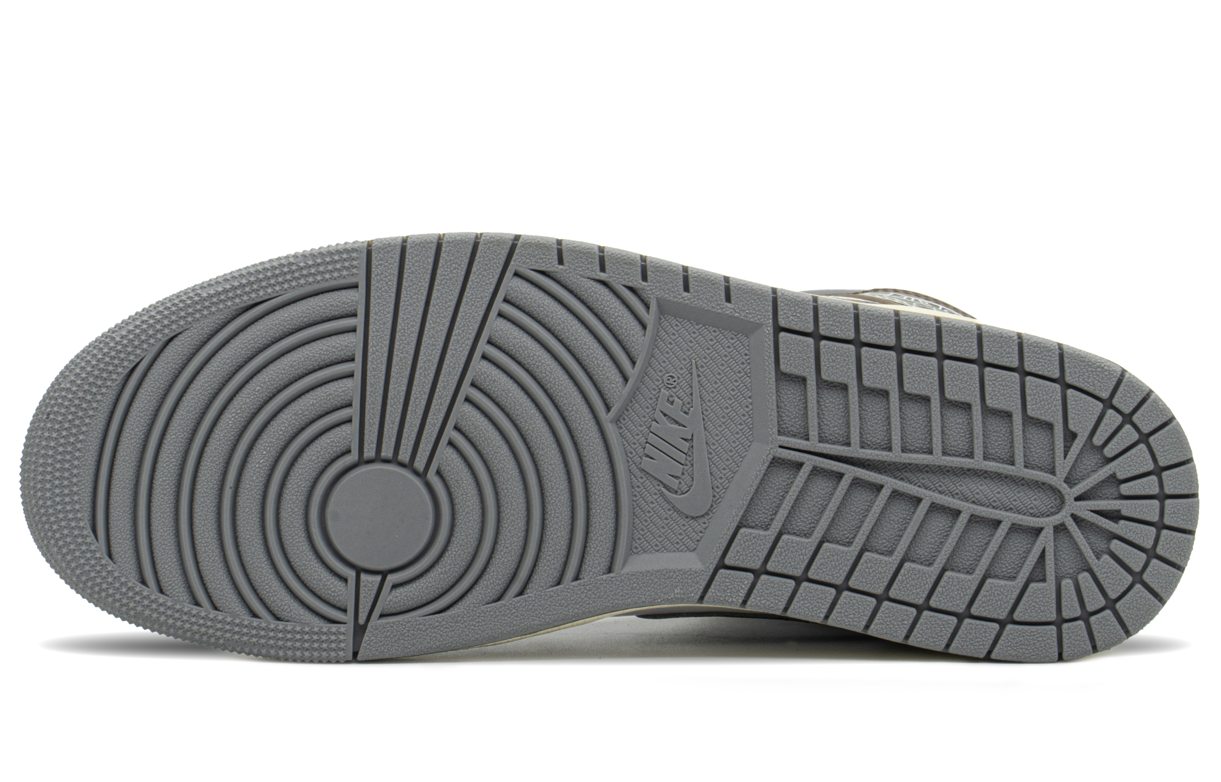 Details for [Kasut Custom] Air Jordan 1 'Tahun Naga Kelabu Hitam' 554724-135(TeamA-AJ除夕年兽2S-BOX)