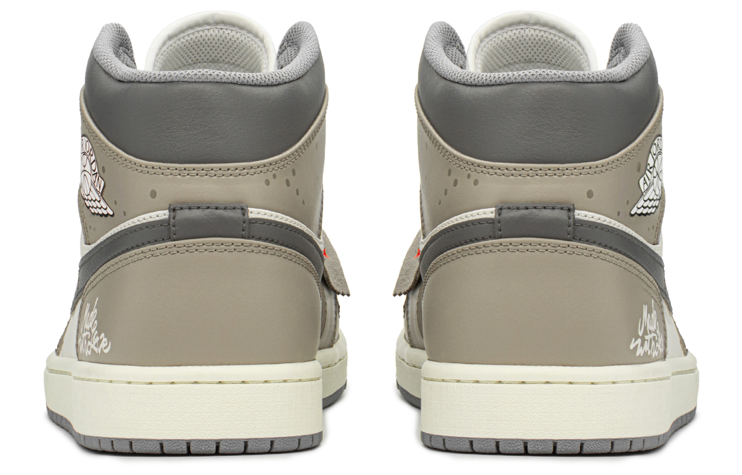 Shop 【訂製球鞋】Jordan Air Jordan 1 FZBB 大地色搭配 愛情製造 復古籃球鞋 男款 褐色