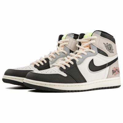 【定製球鞋】Jordan Air Jordan 1 淺夏繁花 甜蜜七夕 甜酷 防滑耐磨 高筒 復古籃球鞋 男女同款 黑粉 Lookbook 【定製球鞋】Jordan Air Jordan 1 淺夏繁花 甜蜜七夕 甜酷 防滑耐磨 高筒 復古籃球鞋 男女同款 黑粉