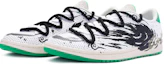 Lookbook 【定製球鞋】 Jordan Air Jordan 1 center court 國風系列 黑浪 解構風 手繪噴繪 防滑耐磨 低幫 復古籃球鞋 男女同款 白黑綠