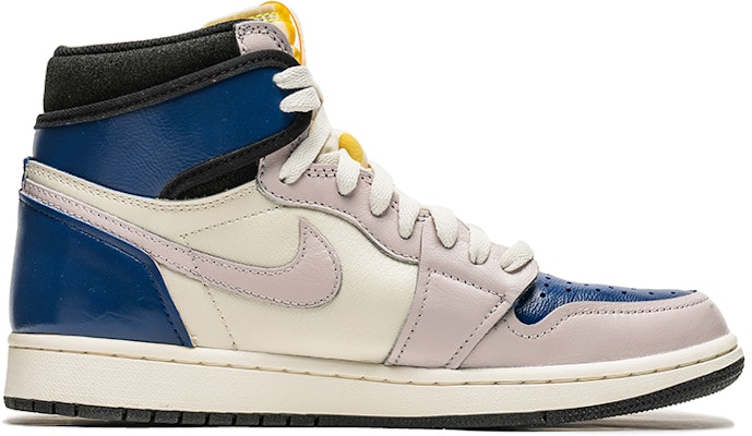 【訂製球鞋】Jordan Air Jordan 1 High 野鶴製造 藝術抽象主題 復古風 做舊鞋底 高幫 復古籃球鞋 男女同款 藍紫 Order 【訂製球鞋】Jordan Air Jordan 1 High 野鶴製造 藝術抽象主題 復古風 做舊鞋底 高幫 復古籃球鞋 男女同款 藍紫
