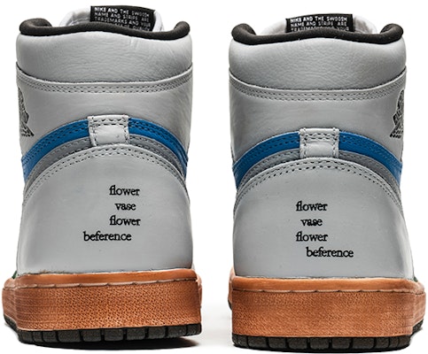 【定制球鞋】喬丹 Air Jordan 1 High 野鶴製造 藝術抽象主題 復古風 做舊鞋底 高筒 復古籃球鞋 男女同款 灰藍綠 Shop 【定制球鞋】喬丹 Air Jordan 1 High 野鶴製造 藝術抽象主題 復古風 做舊鞋底 高筒 復古籃球鞋 男女同款 灰藍綠