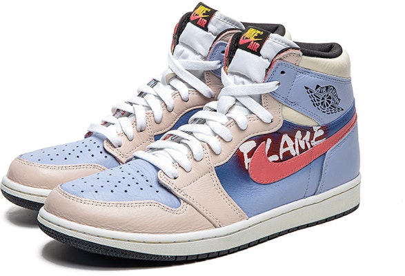 에어 조던 1 하이 '크림 퍼플' 커스텀 (49 characters) 555088-603(TeamB-男女款专辑O-BOX) Lookbook 에어 조던 1 하이 '크림 퍼플' 커스텀 (49 characters) 555088-603(TeamB-男女款专辑O-BOX)