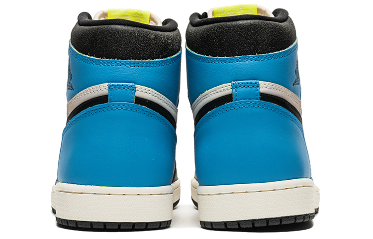 Purchase カスタムAJ1ハイ「オーシャンウェーブ」青白 555088-702(TeamB-男女款海浪H-BOX)