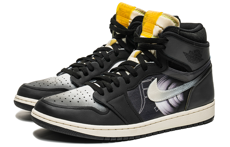 Lookbook 에어 조던 1 '블랙토  lunaresque' 커스텀 (custom) 555088-118(TeamB-男女款月食)