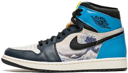 에어 조던 1 '학파도화' (커스텀) 555088-702(TeamB-男女款海浪) Buy 에어 조던 1 '학파도화' (커스텀) 555088-702(TeamB-男女款海浪)