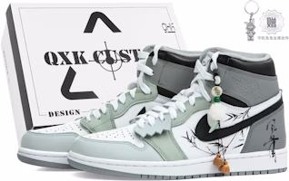 에어 조던 1 하이 '뱀부 그라피티' 커스텀 슈즈 555088-037(Team63-竹之风骨) Buy 에어 조던 1 하이 '뱀부 그라피티' 커스텀 슈즈 555088-037(Team63-竹之风骨)