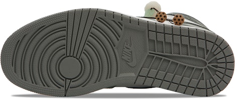 에어 조던 1 하이 '뱀부 그라피티' 커스텀 슈즈 555088-037(Team63-竹之风骨) Details for 에어 조던 1 하이 '뱀부 그라피티' 커스텀 슈즈 555088-037(Team63-竹之风骨)