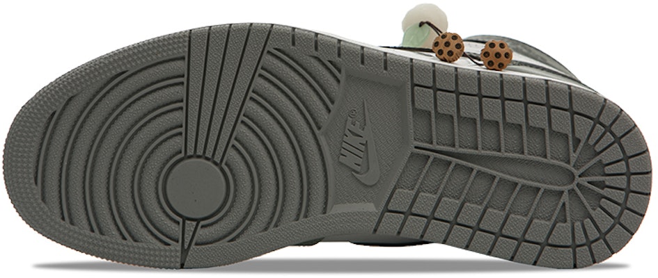 에어 조던 1 하이 '뱀부 그라피티' 커스텀 슈즈 555088-037(Team63-竹之风骨) Details for 에어 조던 1 하이 '뱀부 그라피티' 커스텀 슈즈 555088-037(Team63-竹之风骨)