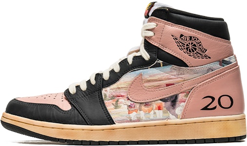 Zapatillas Personalizadas Air Jordan 1 High 'Arte Abstracto Rosa Negro' 555088-603(TeamB-男女款专辑黑粉) Buy Zapatillas Personalizadas Air Jordan 1 High 'Arte Abstracto Rosa Negro' 555088-603(TeamB-男女款专辑黑粉)