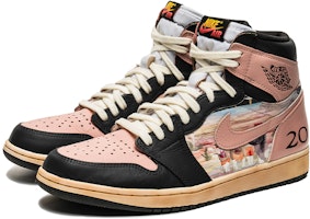 Zapatillas Jordan 1 "Arte Abstracto Rosa y Negro" 555088-603(TeamB-男女款专辑黑粉O-BOX) Lookbook Zapatillas Jordan 1 "Arte Abstracto Rosa y Negro" 555088-603(TeamB-男女款专辑黑粉O-BOX)