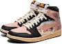 Lookbook Zapatillas Jordan 1 "Arte Abstracto Rosa y Negro" 555088-603(TeamB-男女款专辑黑粉O-BOX)