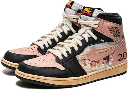 Zapatillas Personalizadas Air Jordan 1 High 'Arte Abstracto Rosa Negro' 555088-603(TeamB-男女款专辑黑粉) Lookbook Zapatillas Personalizadas Air Jordan 1 High 'Arte Abstracto Rosa Negro' 555088-603(TeamB-男女款专辑黑粉)