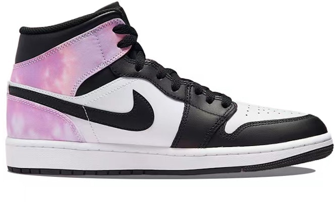 【定制球鞋】Jordan Air Jordan 1 新中式 國風古色 仙鶴松山 扎染 高幫 復古籃球鞋 男款 黑白粉 Order 【定制球鞋】Jordan Air Jordan 1 新中式 國風古色 仙鶴松山 扎染 高幫 復古籃球鞋 男款 黑白粉