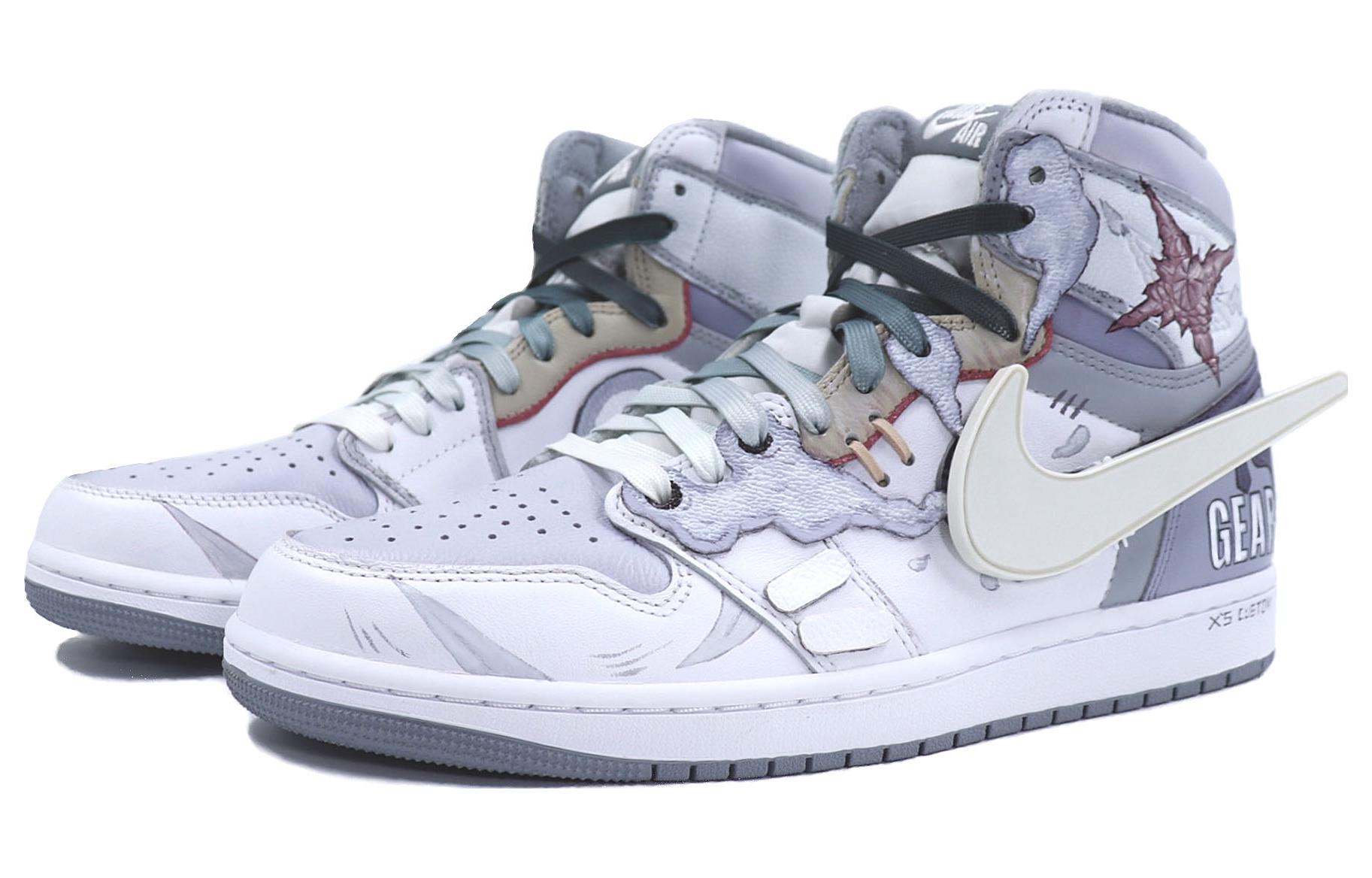 [Custom Shoes] Jordan 1 High 'Future Star LED - White Purple Grey' 圖 4
