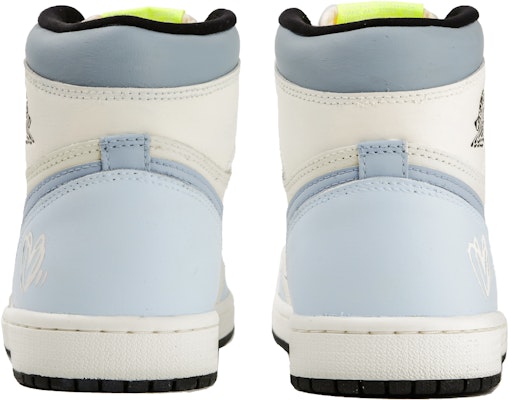 【訂製球鞋】Jordan Air Jordan 1 悠悠清風 甜美 清新 高筒 復古籃球鞋 男女同款 藍白 Shop 【訂製球鞋】Jordan Air Jordan 1 悠悠清風 甜美 清新 高筒 復古籃球鞋 男女同款 藍白